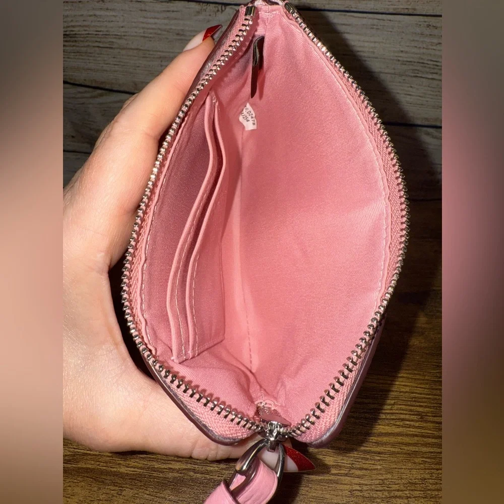 Coach Sundae Corner Zip Wristlet